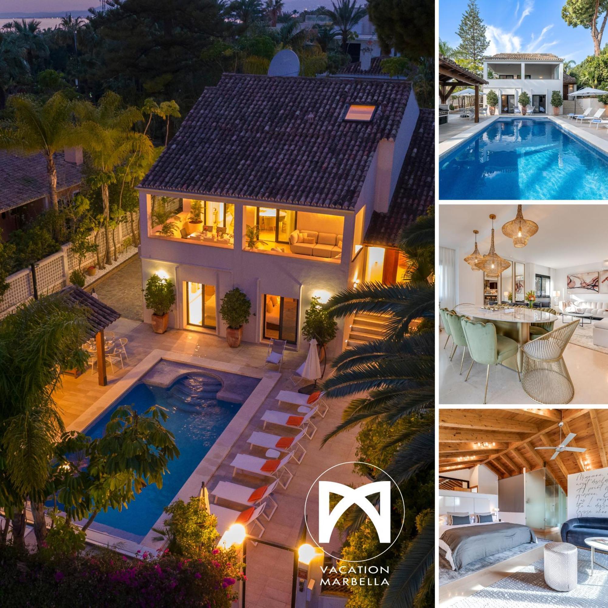 Vacation Marbella I Villa La Cabane, Prestige, Heated Pool, 300M To The Beach Eksteriør bilde
